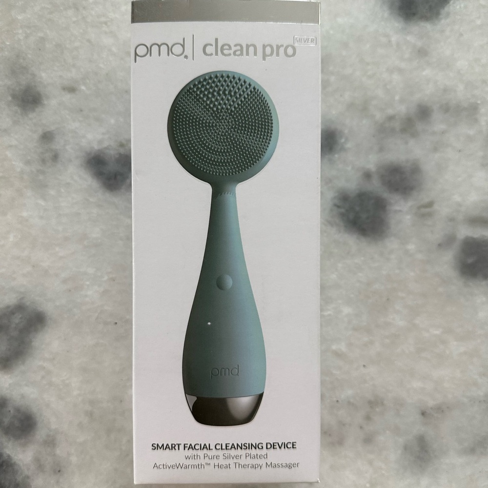 PMD Clean Pro Facial Cleansing Device Silver Plated